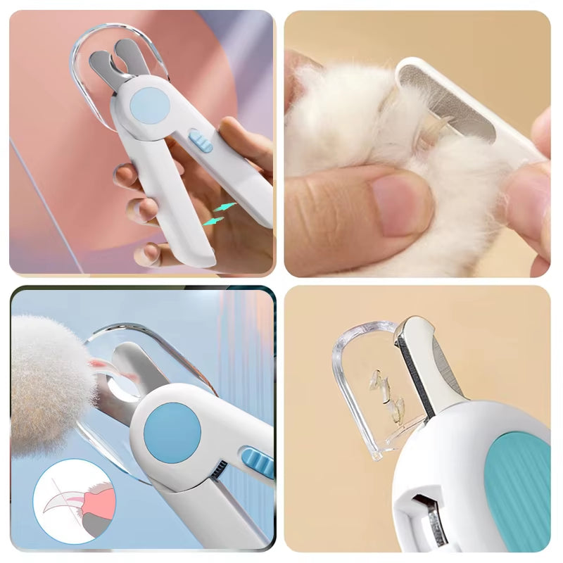 Sheddless LED Nail Clipper