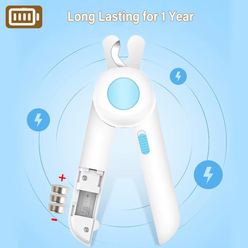 Sheddless LED Nail Clipper 